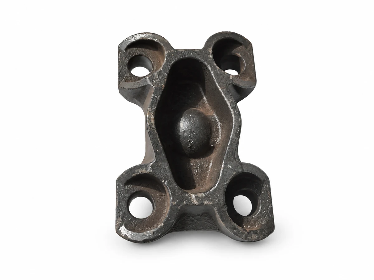 Leaf spring clamp plate