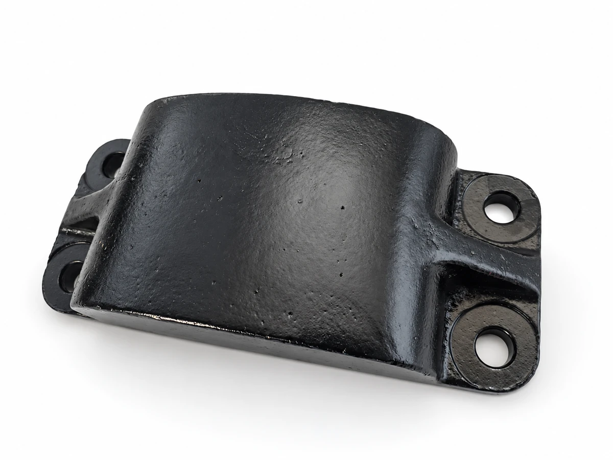 Leaf spring wear plate
