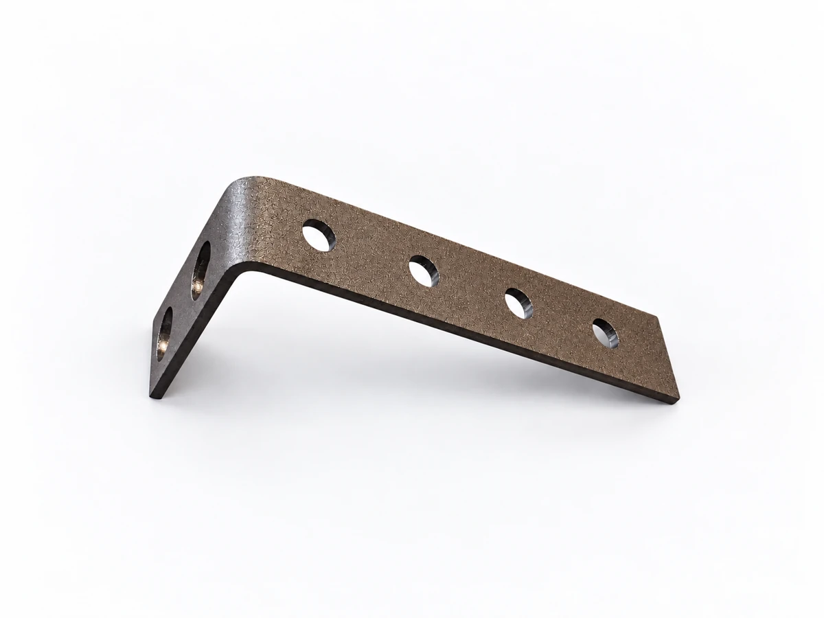 Formed angle bracket
