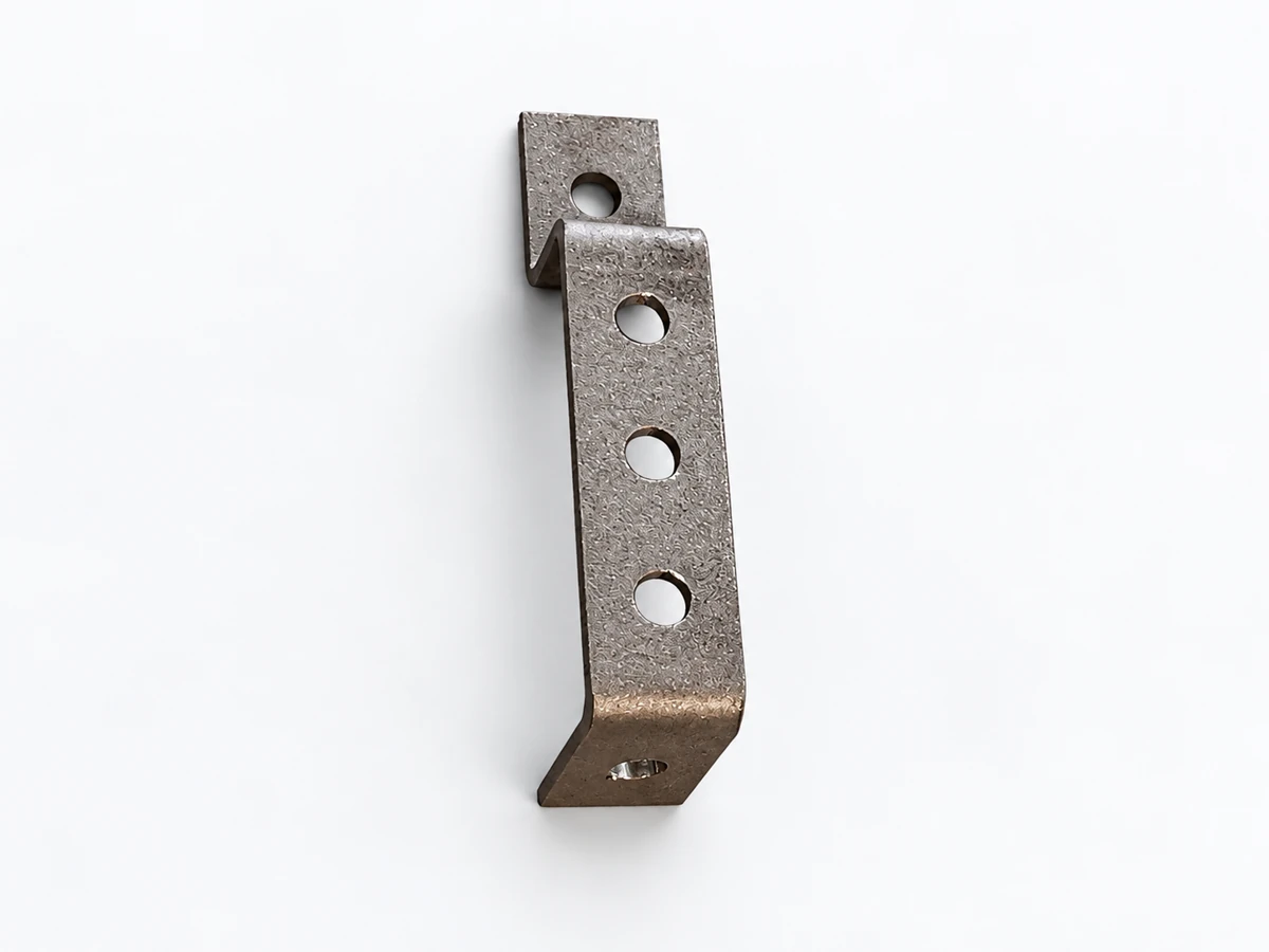 Narrow flanged bracket