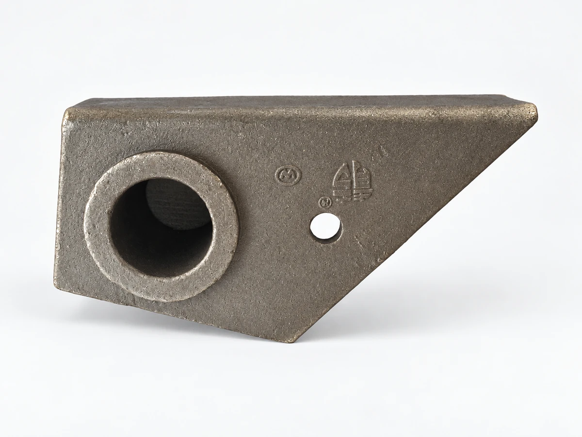 Triangular support casting for special-purpose vehicles